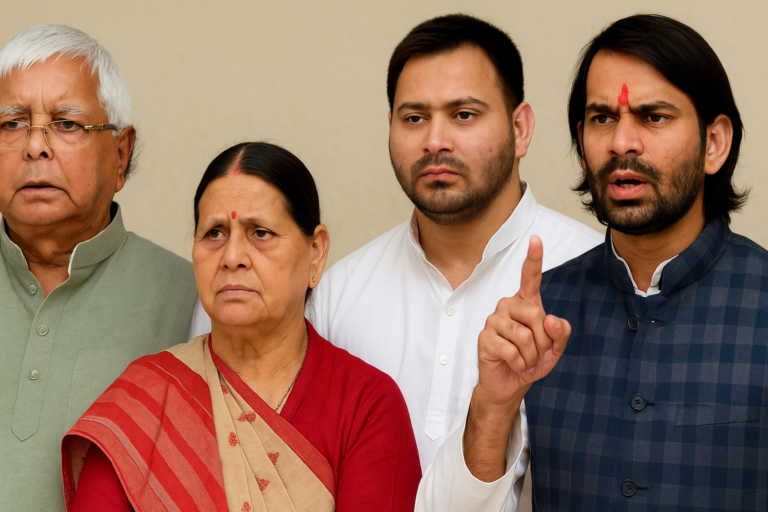 राबड़ी देवी के बयान से खुली आरजेडी की अंदरूनी लड़ाई — ‘भाई-भाई में बंटवारा’ क्या तेजस्वी की ताकत बढ़ाने की रणनीति है?