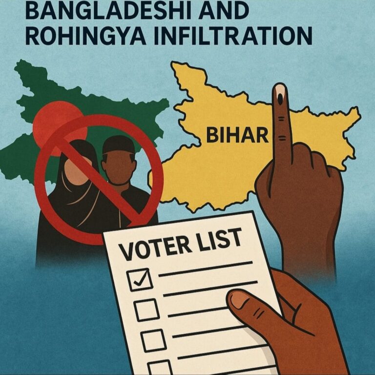 बिहार में मतदाता पुनर निरीक्षण अभियान: घुसपैठ के विरुद्ध लोकतंत्र की ढाल