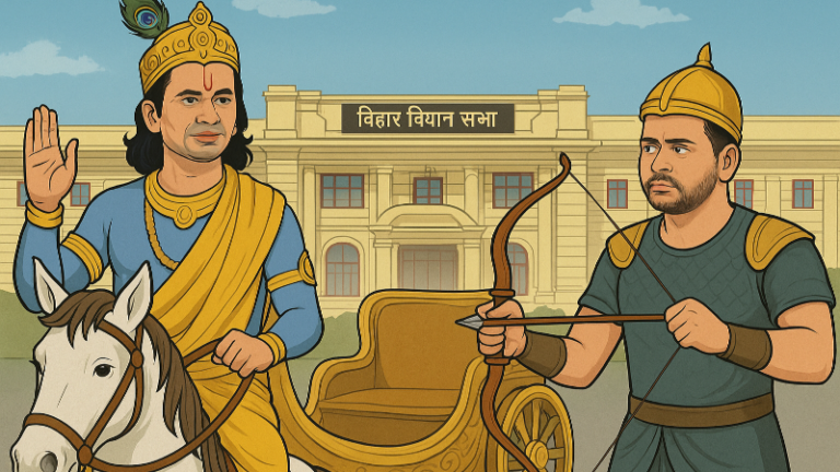 रणछोड़ बन गए तेज प्रताप? विधानसभा में नदारद ‘कृष्ण’, अर्जुन अकेले!