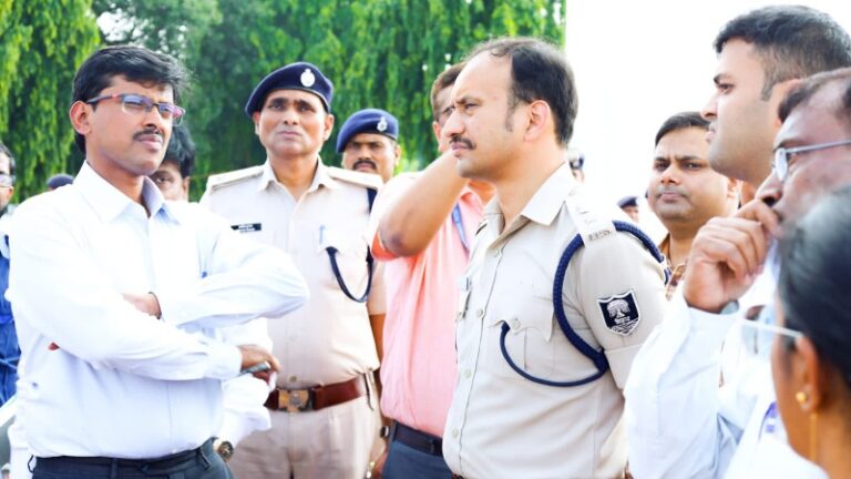 स्वतंत्रता दिवस समारोह 2025 हेतु गाँधी मैदान में तैयारियाँ अंतिम चरण में, आमजन की एंट्री पर रोक