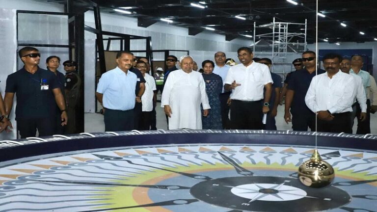 पटना में डॉ. ए.पी.जे. अब्दुल कलाम साइंस सिटी का मुख्यमंत्री ने किया निरीक्षण