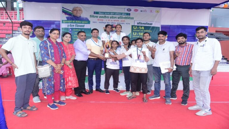 पटना जिला स्तरीय प्रतिभा खोज ‘मशाल’ खेल प्रतियोगिता में बिहटा, फतुहा और बाढ़ प्रखण्ड का दबदबा