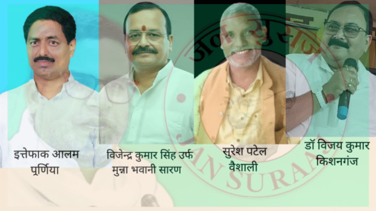 जन सुराज ने संगठन को दी धार: 15 नए प्रदेश महासचिवों की घोषणा, क्षेत्रवार सौंपी जिम्मेदारी