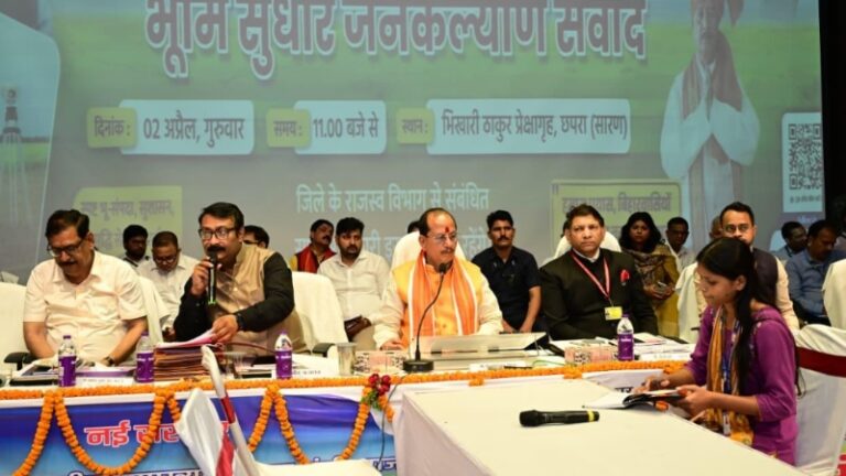 भूमि विवाद रोकने में बाधा डालने वालों की खैर नहीं, दोषियों की खंगाली जाएगी कुंडली: उपमुख्यमंत्री