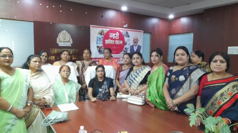 नारी शक्ति वंदन अधिनियम’ से महिलाएं बनेंगी नीति निर्धारक, शासन में बढ़ेगी संवेदनशीलता: महापौर सीता साहू