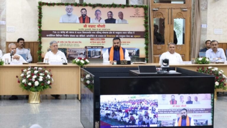 मोकामा को बड़ी सौगात: मुख्यमंत्री ने किया कमर्शियल बिल्डिंग का शिलान्यास और परशुराम मेले का उद्घाटन