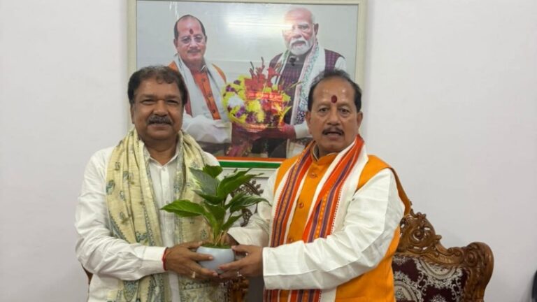 कृषि मंत्री विजय सिन्हा और राजस्व मंत्री दिलीप जयसवाल की मुलाकात, एग्री-स्टैक’ अभियान को मिलेगी रफ्तार