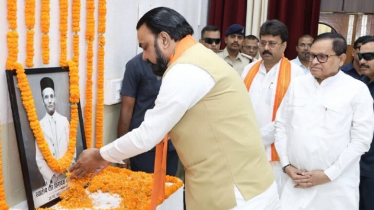 वीर सावरकर के आदर्शों से ही बनेगा ‘श्रेष्ठ भारत’, बिहार में उनके जीवन पर होगी रिसर्च: मुख्यमंत्री सम्राट चौधरी