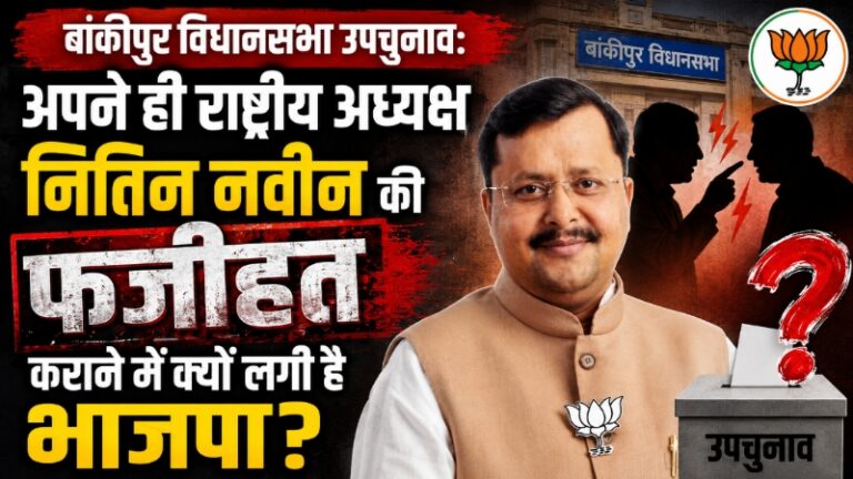 बांकीपुर विधानसभा उपचुनाव: अपने ही राष्ट्रीय अध्यक्ष की फजीहत कराने में क्यों लगी है भाजपा?
